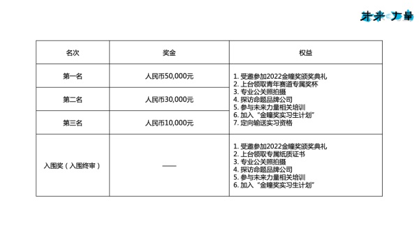 2022金瞳奖青年赛道王者荣耀命题发布