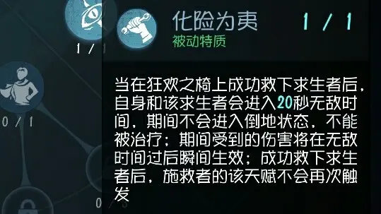 第五人格搏命是哪个天赋