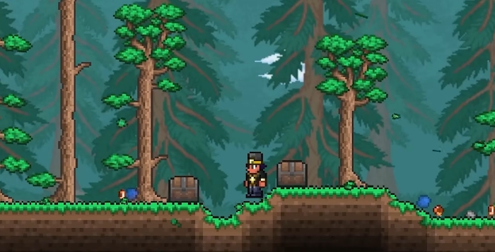 泰拉瑞亚如何找到宝箱装备