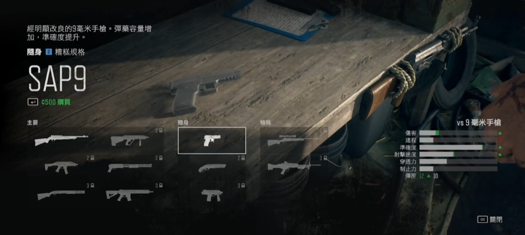 往日不再中期武器怎么选 往日不再中期武器怎么选