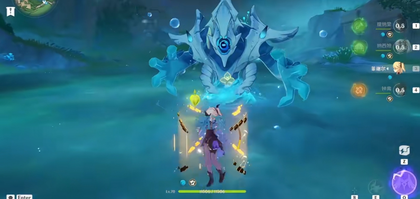 原神水形幻人怎么打 原神水形幻人怎么打