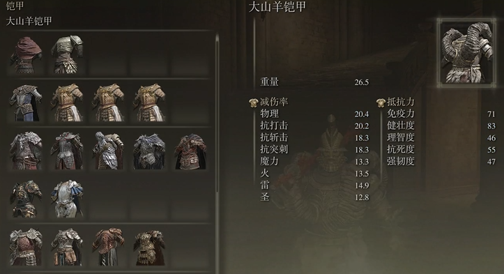 艾尔登法环后期防具有什么推荐 艾尔登法环后期防具有什么推荐