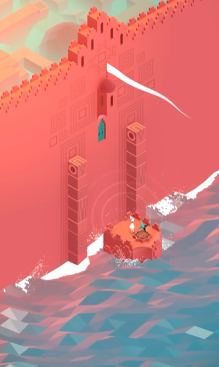 纪念碑谷的第6关最后怎么过关