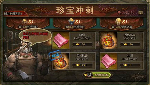 攻城掠地一珍宝是什么