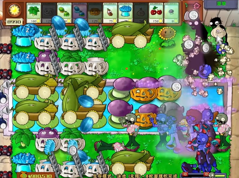 植物大战僵尸无尽如何搭梯子 植物大战僵尸无尽如何搭梯子