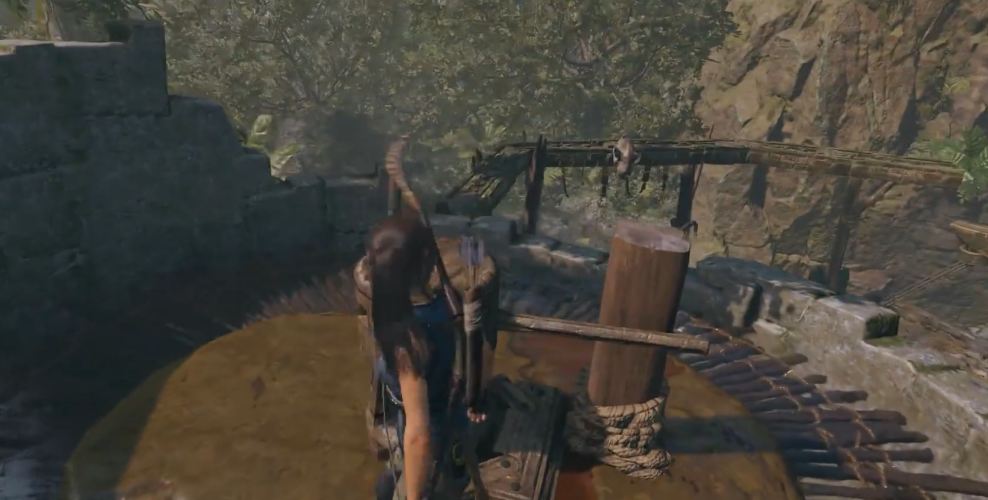 古墓丽影暗影过断桥怎么过去