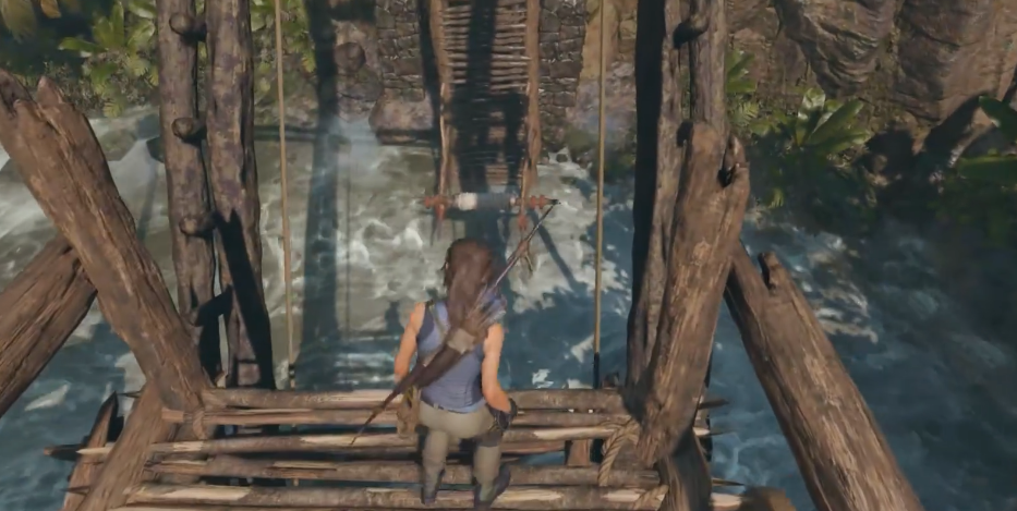 古墓丽影暗影过断桥怎么过去