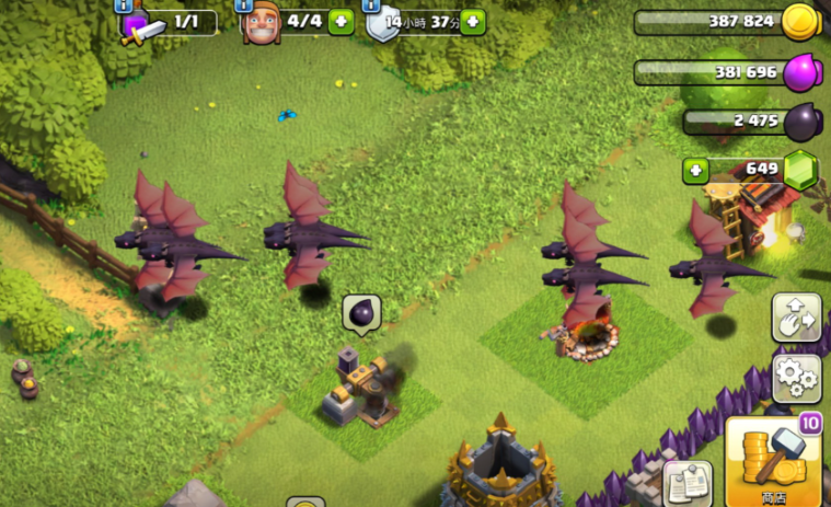 部落冲突怎么刷飞龙