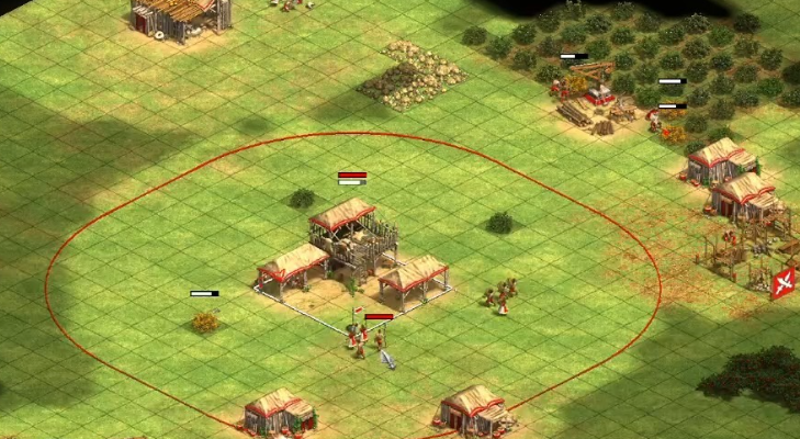 帝国时代2怎么建城镇中心 帝国时代2怎么建城镇中心