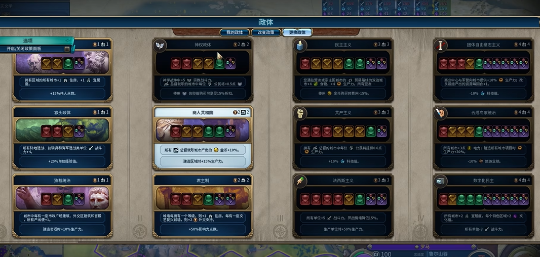 文明6君主制怎么解锁