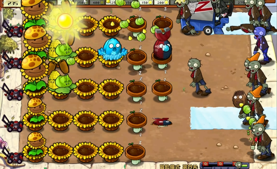 植物大战僵尸29关怎么过关 植物大战僵尸29关怎么过关
