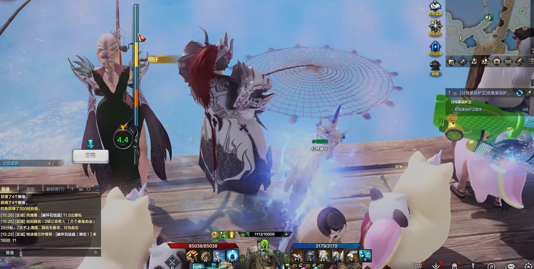 失落的方舟钓鱼撒网技能怎么用